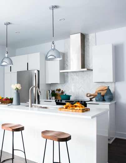 Modern kitchen interior