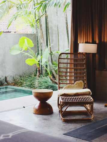 Modern living interior