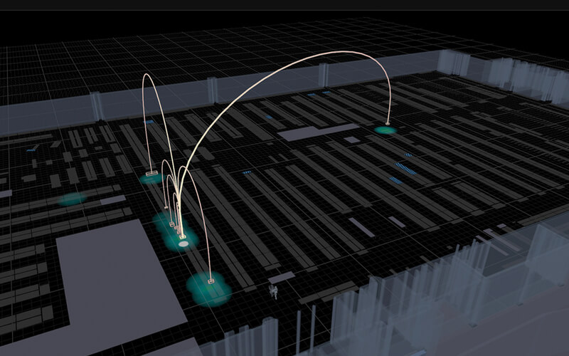 Digital look at Lowes Home Improvement's Store Digital Twin. 