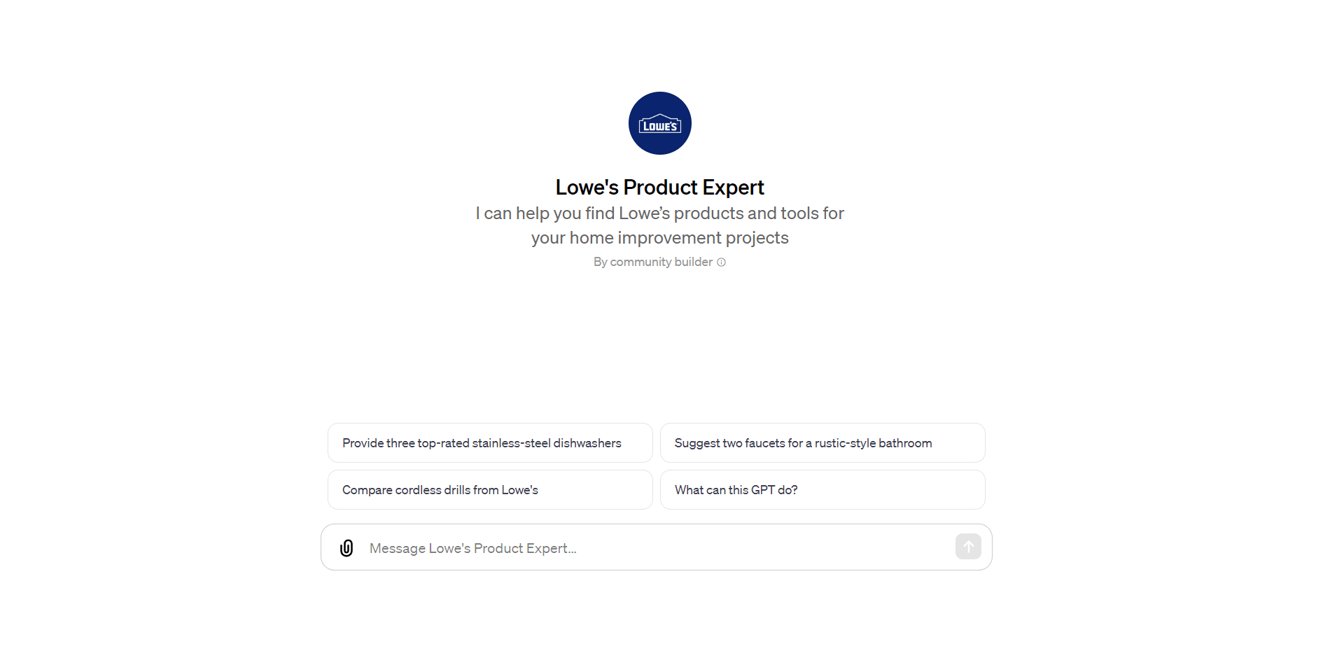 Screen recording of chatgpt custom GPT prompt and response.